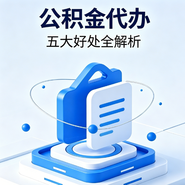 丰台公积金代办到底值不值？这5大好处让你少走弯路